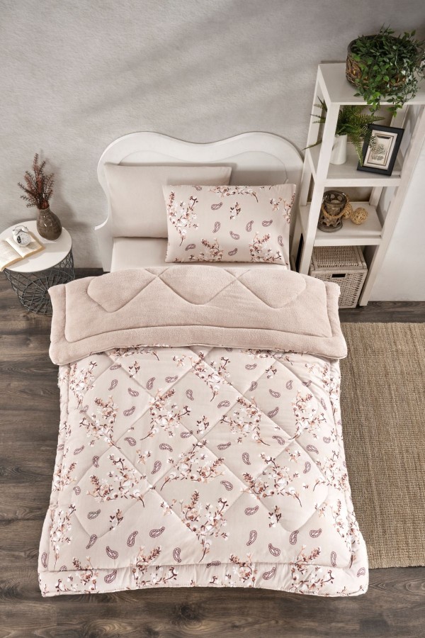 Tek Kişilik Welsoft Yorgan Uyku Seti | Lastikli Çarşaflı