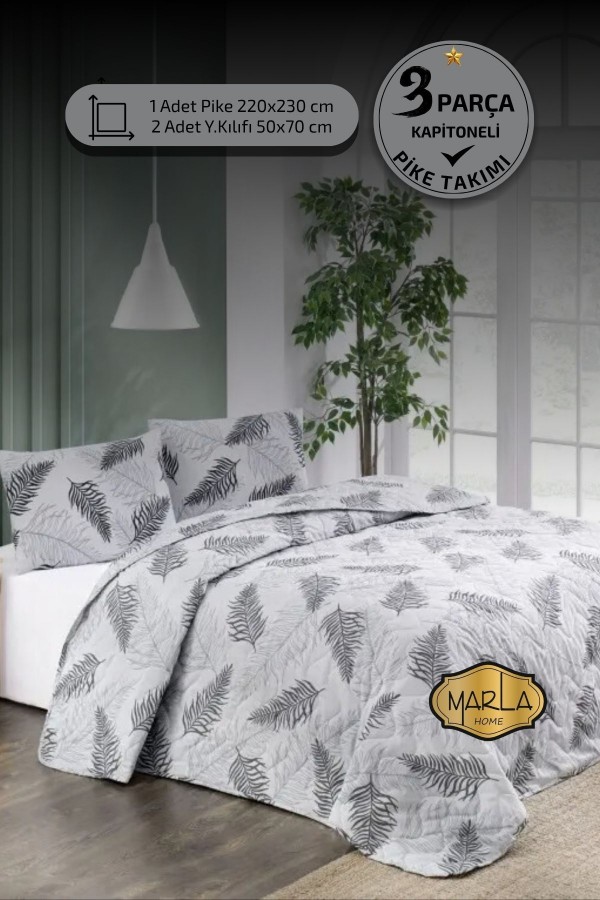 Çift Kişilik Pike Takımı | Battal Boy | 220x230 cm | Çok Ama&hellip;