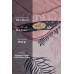 Pofuduk Çift Kişilik Wellsoft Palm Baklava Desenli Çift Taraflı Yorgan Seti - Pembe - 195x215