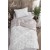 Line Krem Desenli Tek Kişilik Çift Taraflı Wellsoft Yorgan Seti - Krem - 155x215