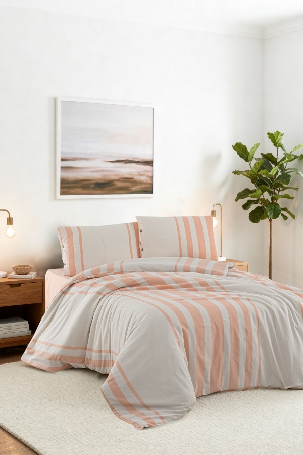 Brillant %100 Pamuk Çift Kişilik Nevresim Seti (Premium Kalite)