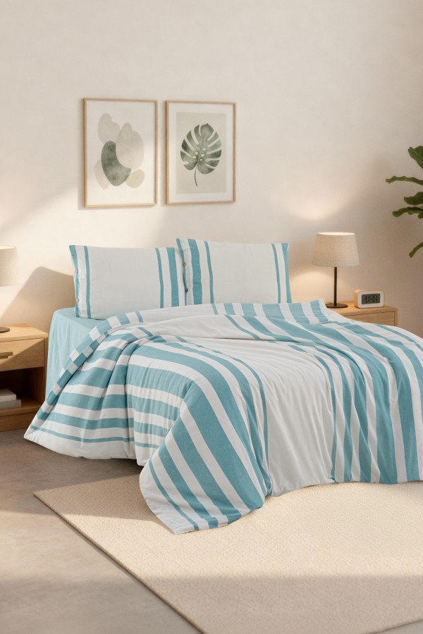 Brillant %100 Pamuk Çift Kişilik Nevresim Seti (Premium Kalite)