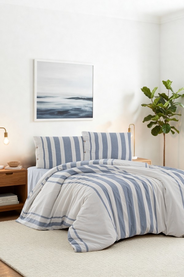 Brillant %100 Pamuk Çift Kişilik Nevresim Seti (Premium Kalite)