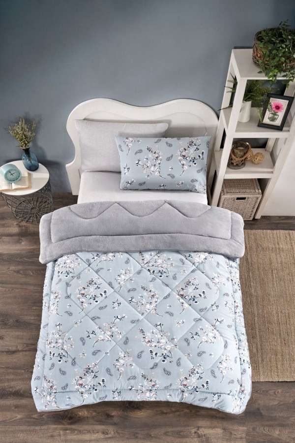 Tek Kişilik Welsoft Yorgan Uyku Seti | Lastikli Çarşaflı | Ba&hellip;